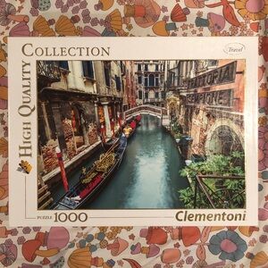 Clementoni 1000 Piece Venice Italy Canal Jigsaw Puzzle